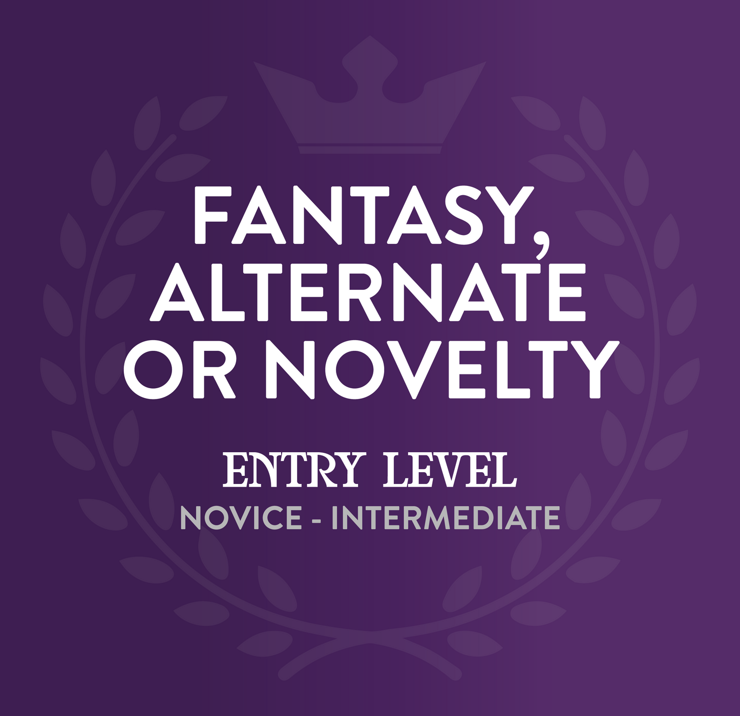 Fantasy/Alternate or Novelty Entry (Entry Level)