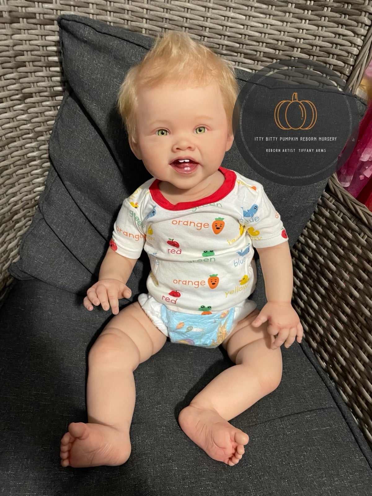 ITTY BITTY PUMPKIN REBORN NURSERY