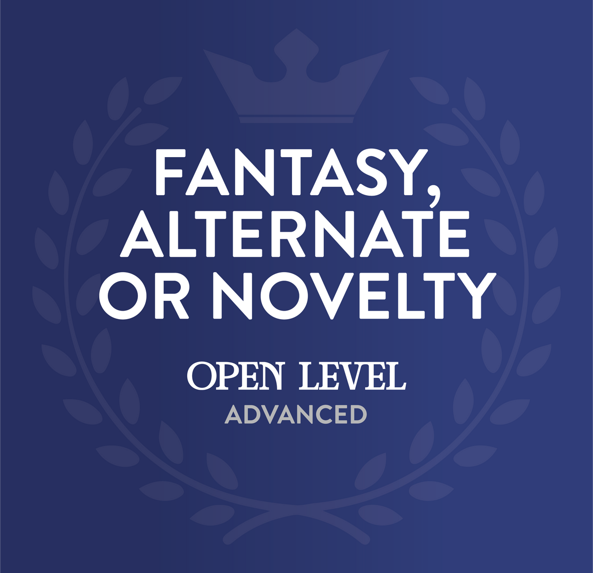 Fantasy/Alternate or Novelty Entry (Open Level)