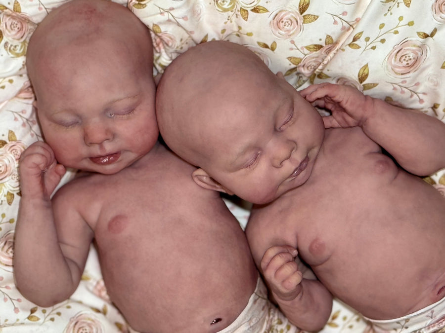 PINK BOWS TINY TOES ART DOLLS — photo 3